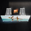 Image of 10x20 Backlit Trade Show Booth SEG Double Arch
