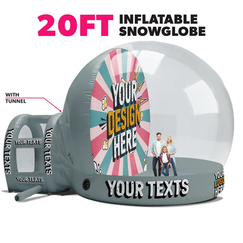 Snow Globe Giant Inflatable