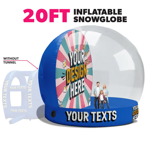 Snow Globe Giant Inflatable