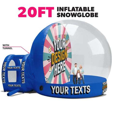 Snow Globe Giant Inflatable