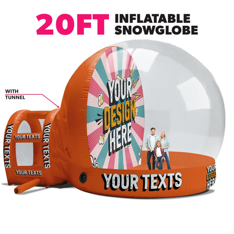 Snow Globe Giant Inflatable