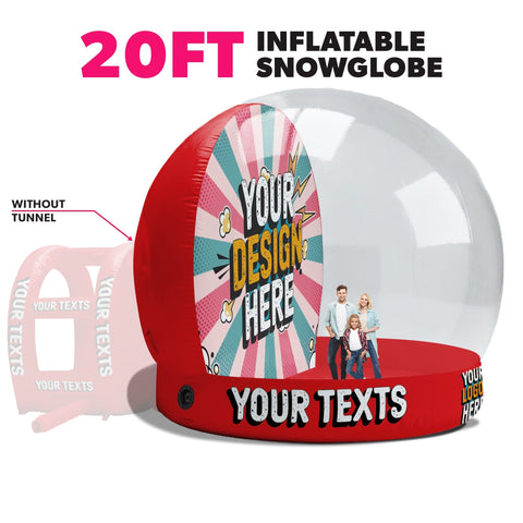 Snow Globe Giant Inflatable