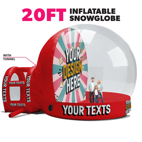 Snow Globe Giant Inflatable