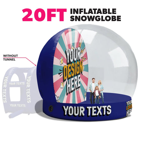 Snow Globe Giant Inflatable