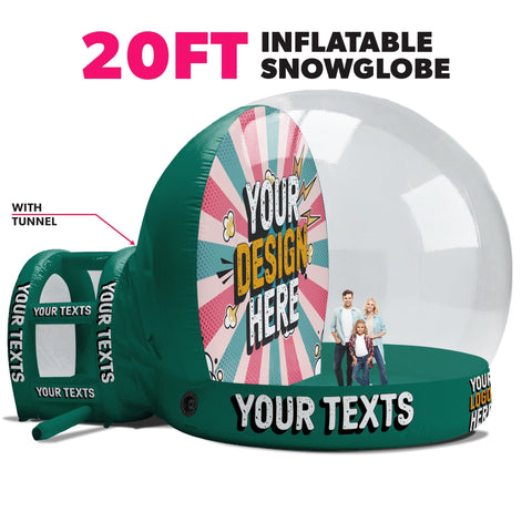 Snow Globe Giant Inflatable