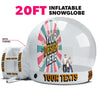Image of Snow Globe Giant Inflatable