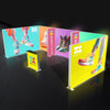 Image of 10x20 Backlit Trade Show Booth SEG Partition
