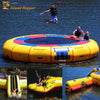 Image of 20 foot island hopper water park with 3 attachments