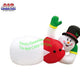 20' Air Blown Inflatable Lazy Lounging Snowman