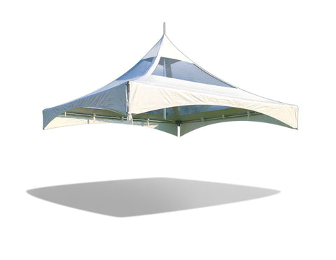 20' x 20' High Peak Frame Top Only - Clear