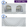 Image of 20x20-standard-vinyl-sidewall-kit-for-8-foot-tent-side-img_9