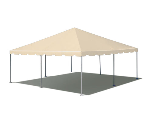 20' x 20' Premium West Coast Frame Party Tent - Beige
