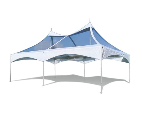 20' x 30' Premium High Peak Frame Canopy Tent - Clear