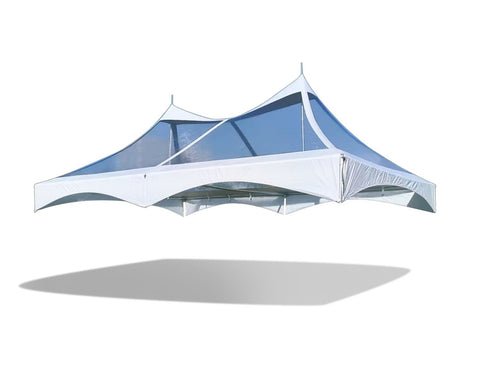 20' x 30' High Peak Frame Top Only - Clear