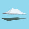 Image of 20' x 30' Premium Pole Party Tent Top - White
