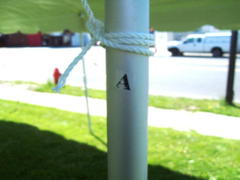 20' x 40' Premium Canopy Pole Party Tent - White