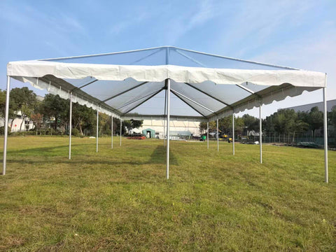 20' x 40' Premium West Coast Frame Party Tent - Clear