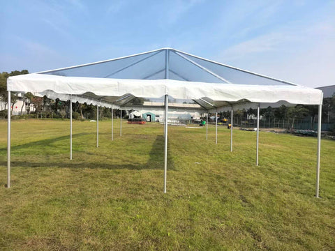 20' x 40' Premium West Coast Frame Party Tent - Clear