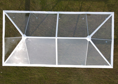 20' x 40' Premium West Coast Frame Party Tent - Clear