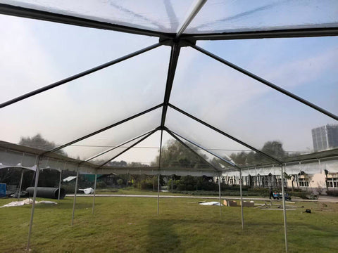 20' x 40' Premium West Coast Frame Party Tent - Clear