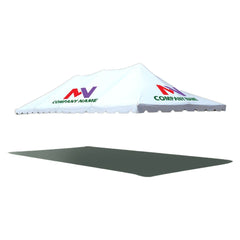20' x 40' Premium Pole Party Tent Top - Custom