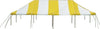 Image of 20' x 40' Premium Canopy Pole Party Tent - Yellow and White