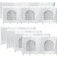 20' x 50' Party & Canopy Tent Premium Blockout Sidewall Kit