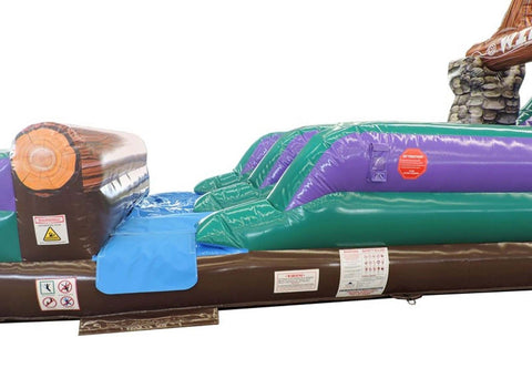 21' Wild Rapids Inflatable Water Slide with Blower