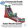 Image of Buy Commercial 22' Tropical Red Marble Inflatable Water Slide with Blower