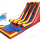 22'H FT 2 Lane Unisex Wet-Dry Slide by Jingo Jump
