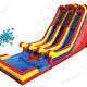 22'H FT 2 Lane Unisex Wet-Dry Slide by Jingo Jump