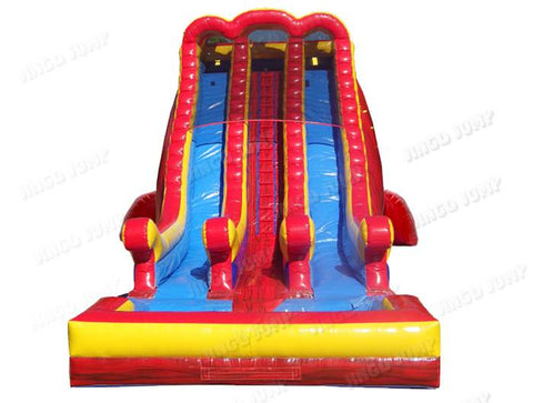 22 FT 2 Lane Unisex Wet-Dry Slide