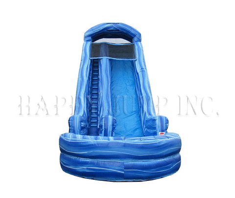22ft Blue Marble Water Slide - WS8622