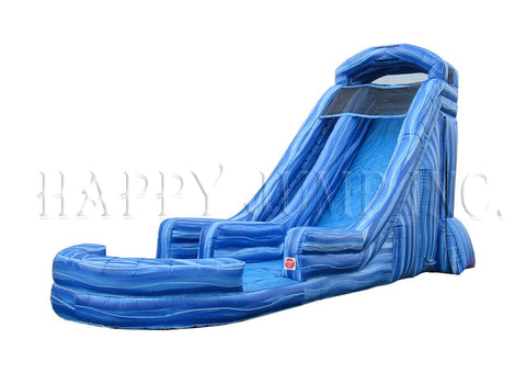 22ft Blue Marble Water Slide - WS8622