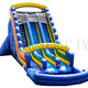 22'H Double Lane Water Slide Primary Colors by Happy Jump