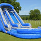 18 Foot Blue Volcano Water Slide