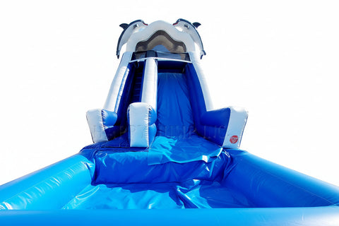 18 Foot Dolphin Inflatable Water Slide - WS4137