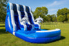Image of Malibu 18 Foot Double Lane Water Slide - WS4185