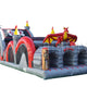 15'H Dragon's Lair 3 Lane Mega Thrill by Happy Jump