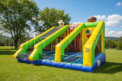 14.5'H 3 in 1 Sports Challenge by Happy Jump