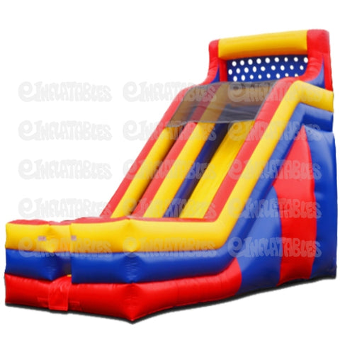 18'H Slide with Side Exit by eInflatables