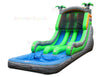 Image of 18'H Front Load Double Lane Water Slide by Bouncer Depot