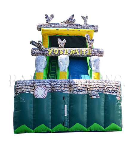 Yosemite 18 Foot Double Drop Wet Dry Slide - WS4125
