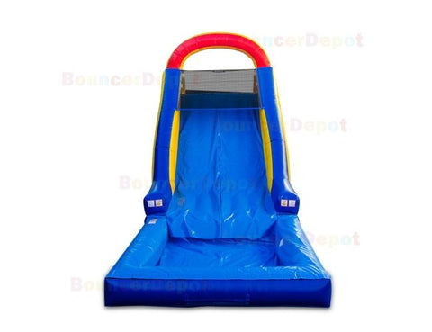17'H Inflatable Obstacle Course With Pool by Bouncer Depot