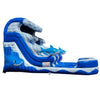 Image of WS-240S Crazy Shark Waves Water Slide 15Ft H