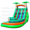 Image of 16'H Tropical Wild Splash With Pool Water Slide by eInflatables