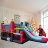 Image of 8.5'H Backyard Kids Deluxe Fire Station Inflatable Bounce House with Slide