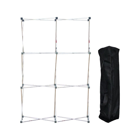 Custom GeoMetrix Pop-Up Trade Show Booth Display - (2x3 - 7 Panel)