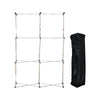 Image of Custom GeoMetrix Pop-Up Trade Show Booth Display - (2x3 - 7 Panel)