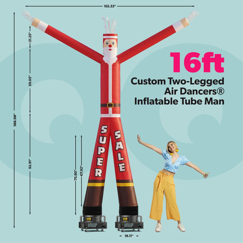 Two Legged Air Dancers® Inflatable Tube Man